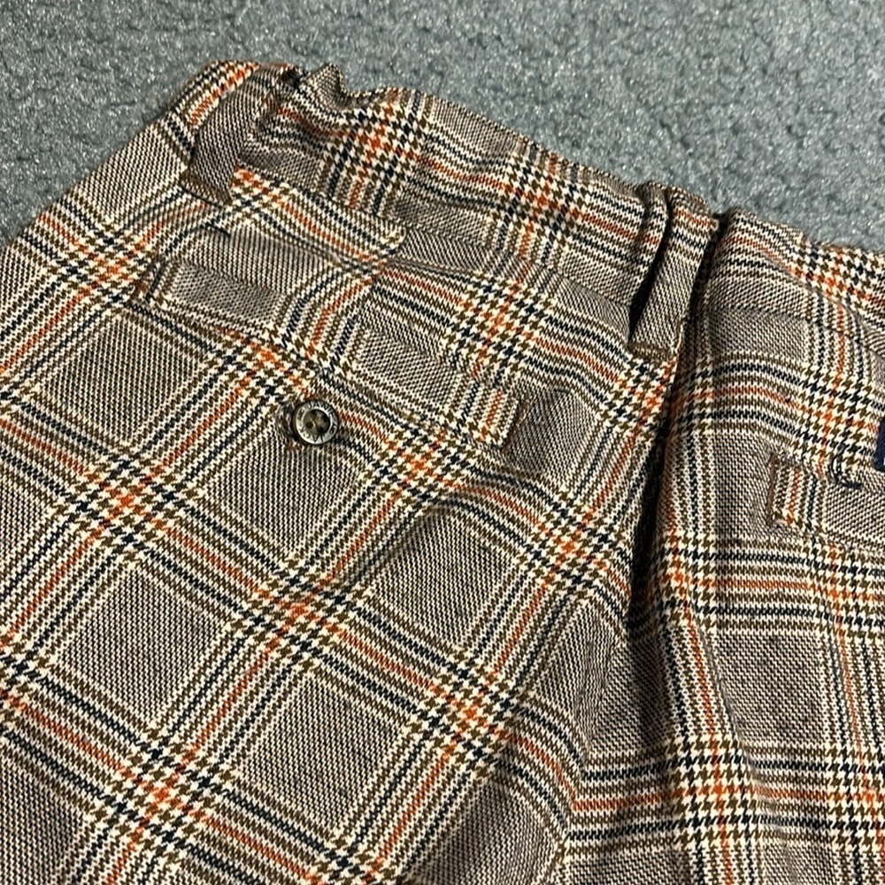 EUC Janie & Jack Plaid Joggers - Picture 4 of 7